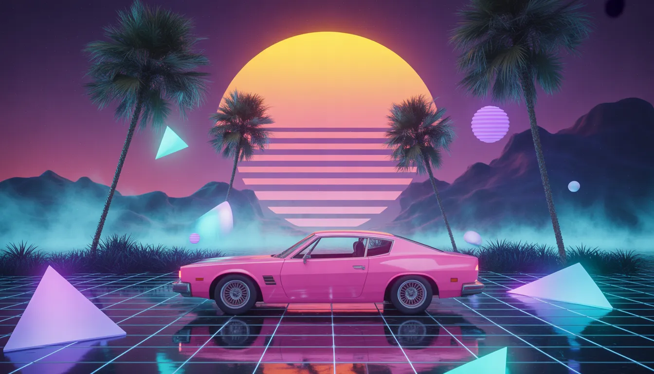 Synthwave genre blueprint